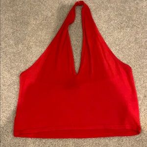 ✨Red Halter Top